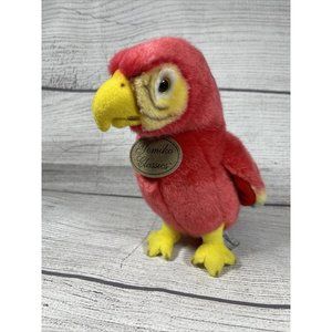 Yomiko Classics PARROT Russ Berrie Colorful Vibrant Plush Stuffed Animal 11 Inch